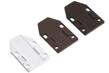 4 stk avstandsplate, laget av polyacetal, overflate: hvit, 70 mm (2-3/4"), ML-120-DP4-WT. Kompenseringsplate for magnetiske snaplåser ML-120BR, ML-120W og ML-120BL fra Sugatsune, fra Sugatsune / LAMP® (Japan) - Bilde 5