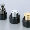 Høykvalitets sinklegering trykknapphåndtak, finish: Forkrommet, 18,8 mm (0,8 tommer) PK03CR. Høykvalitets solid og elegant ZDC skyvelås for skuffer, bobilmøbler, båter, privatfly og mye mer, fra Sugatsune / LAMP® (Japan) - Bilde 8