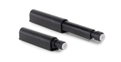 2 stk elegant karabinlås, overflate: svart, 62 mm (2-7/16"), versjon: ikke-magnetisk, 2033817. Solid dørlås for møbeldører, skapdører, klaffer og mye mer, fra EMUCA - Bilde 5