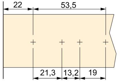 2 stk elegant karabinlås, overflate: svart, 62 mm (2-7/16"), versjon: ikke-magnetisk, 2033817. Solid dørlås for møbeldører, skapdører, klaffer og mye mer, fra EMUCA - Bilde 3