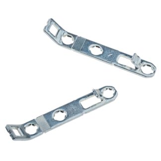 2 Stück Frontbefestigung, für Zargenhöhen 90, 122 und 186 mm, F102021855, von GRASS. Produktbild