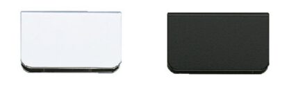 Motplate for glasstykkelse 5 mm (13/64"), laget av stål, overflate: forkrommet, 35 mm (1-3/8"), K-110CR. Motstykke til vitrinedør, magnetisk fluesnapper og mye mer, av Sugatsune / LAMP® (Japan) - Bilde 2