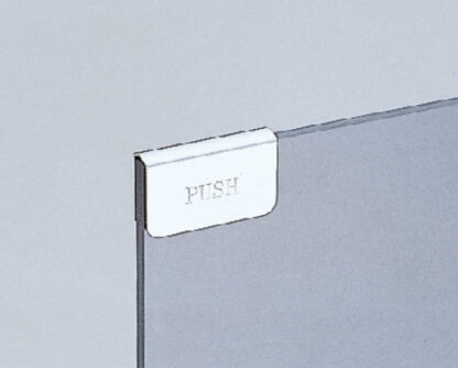 Motplate for glasstykkelse 6 mm, laget av stål, overflate: svart, 40 mm (1-37/64"), K-130B og K-130-P6. Motstykke til vitrinedør, magnetisk fluesnapper og mye mer, av Sugatsune / LAMP® (Japan) - Bilde 4