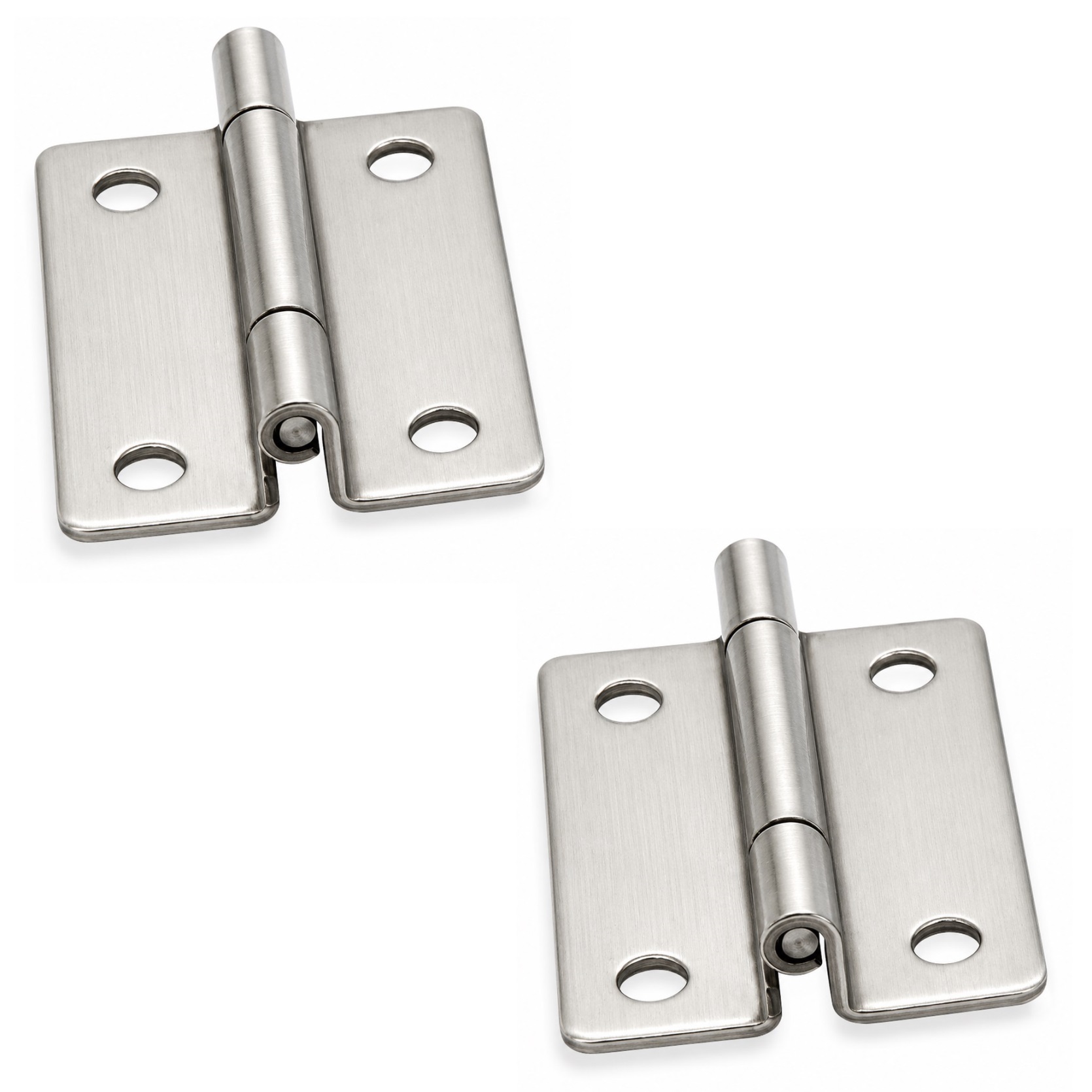 2-delt kompakt offset hengsel, TH-25SUS, høyde: 35 mm, fra TOCHIGIYA, lastekapasitet: 4,5 kg (10 lbs). Produktbilde