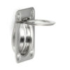 50 mm (2″) SUS304 ringformet sammenleggbart håndtak i rustfritt stål 980642. Ringformet sammenleggbart håndtak i rustfritt stål laget av rustfritt stål V2A, speilpolert, for inspeksjonsklaff, inspeksjonsdør, fuktig miljø, skip, campingvogn av Sugatsune /  - Bilde 5