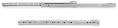 Rulleløpere, delvis forlengelse, grå metallic, RAL 9022, lakkert, 250 mm (9,9″) 4388425. Rulleskuffeløpere av stål med delvis uttrekk, for treskuffer, uttrekkbare hyller, treskuffer, kjøkkenmøbler, kontormøbler, stuemøbler, fra EMUCA - Bilde 3