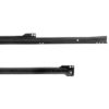 Rullesleider, delvis forlengelse, lakkert svart, RAL 9005, 450 mm (17,8 tommer). Styreskinner i stål med delvis uttrekk, for treskuffer, uttrekkbare hyller, treskuffer, kjøkkenmøbler, kontormøbler, stuemøbler, fra EMUCA - Bilde 3