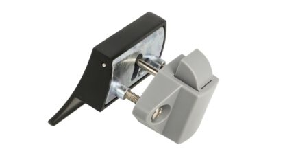 Robust snaplås med løftehåndtak, laget av zamak, overflate: svart, design: firkantet, 14.03.076-0. Løftehåndtak med selvlåsende lås og soft-close for campingvogner, yachter og mye mer, av SISO Denmark - Bilde 9