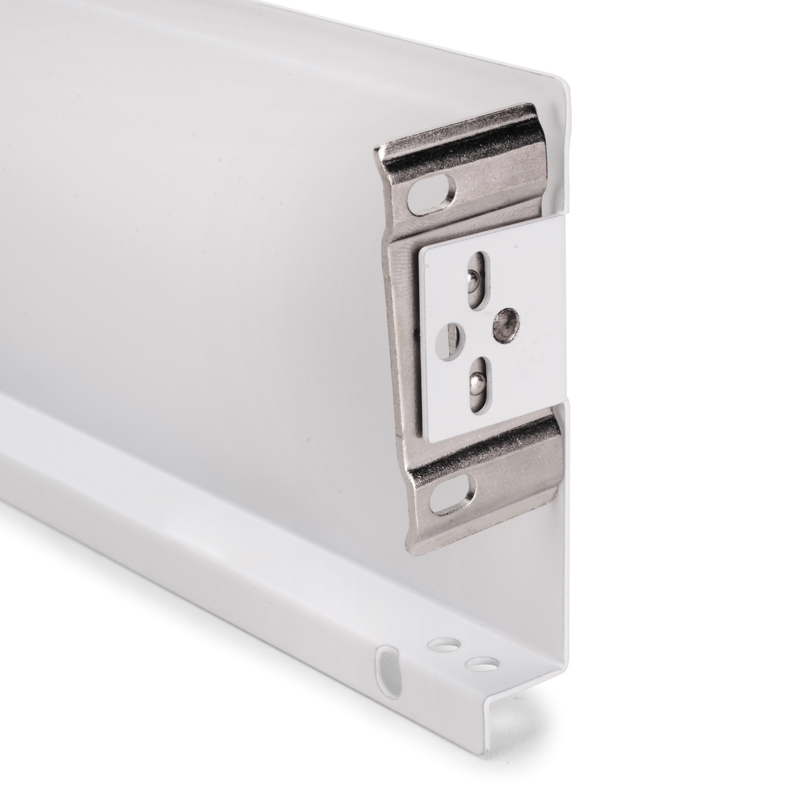 Skuffesett, med ekstra tynne rammer, høyde: 88 mm (3-15/32"), flate: hvit, 440 mm (17-21/64"), versjon: delvis forlengelse med push-to-open, 3275312 skuffsett for kjøkkenmøbler og mye mer, fra EMUCA - Bilde 2