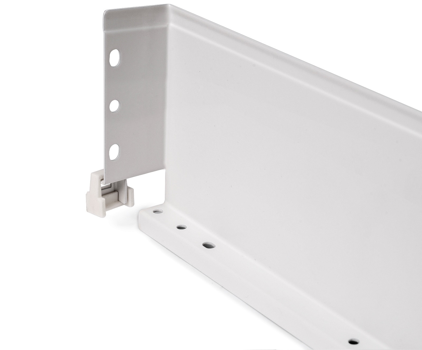 Skuffesett, med ekstra tynne rammer, høyde: 88 mm (3-15/32"), flate: hvit, 440 mm (17-21/64"), versjon: delvis forlengelse med push-to-open, 3275312 skuffsett for kjøkkenmøbler og mye mer, fra EMUCA - Bilde 3