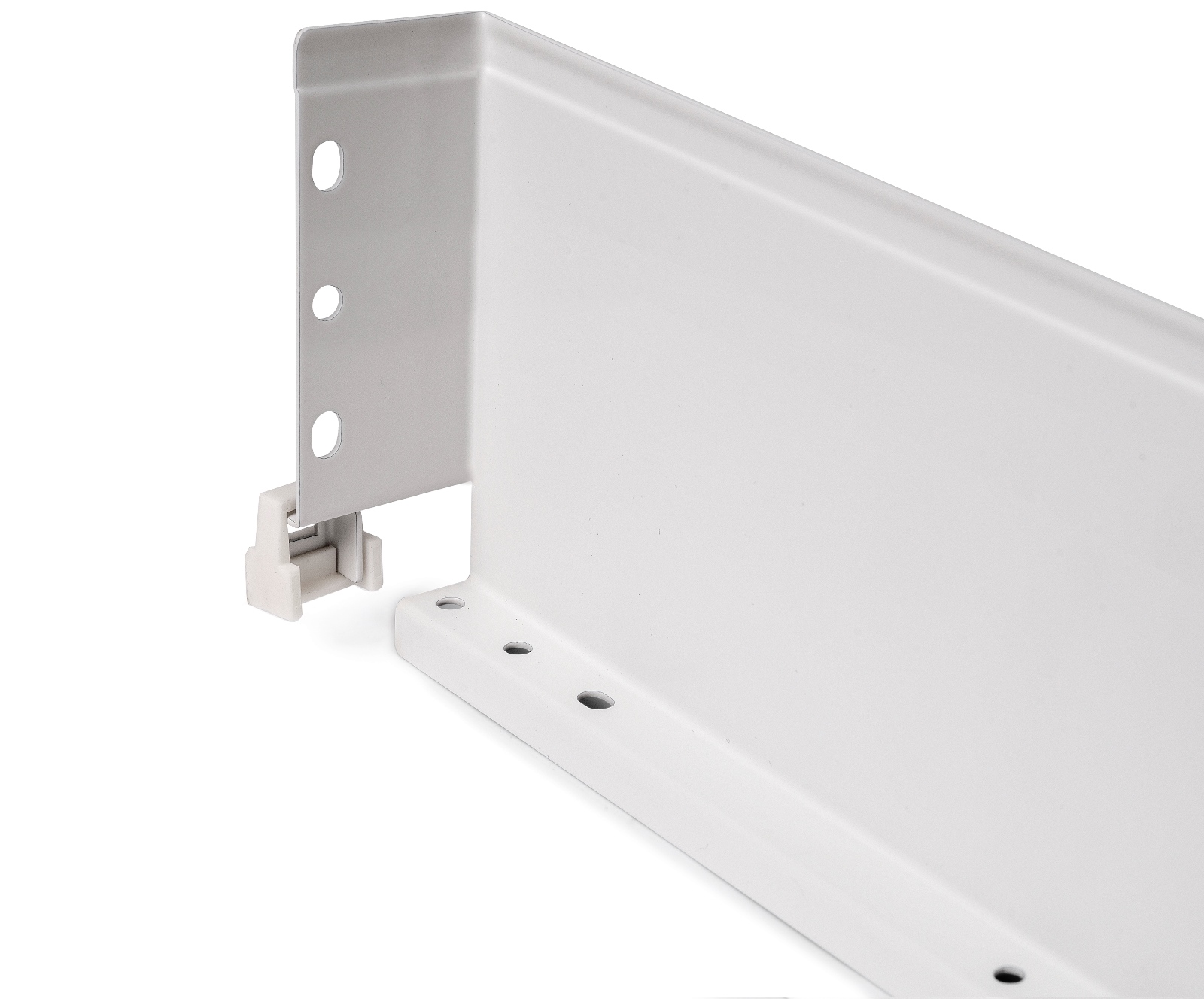 Skuffesett, med ekstra tynne rammer, stammehøyde 88 mm (3-15/32"), overflate: hvit, 300 mm (11-13/16"), versjon: delvis uttrekk med soft-close, 3275012. Praktisk skuffesett for kjøkkenmøbler og mye mer, fra EMUCA - Bilde 4