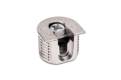 20 stykker stabil eksentrisk tilkobling ⌀20 mm med flens og klo ytre kappe for platetykkelse 19 mm (3/4"), laget av Zamak, 8070907. Robust eksentrisk kobling for møbeltilkobling og mye mer, av EMUCA - Bilde 5