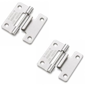 2 deler høykvalitets plug-in hengsel, B-1006-5, høyde: 30 mm, fra TAKIGEN, lastekapasitet: 2 kg (5 lbs). Produktbilde