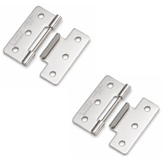 2 stykker høykvalitets plug-in hengsel, B-1006-4, høyde: 36 mm, fra TAKIGEN, lastekapasitet: 3 kg (7 lbs). Produktbilde