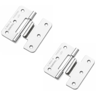 2 deler høykvalitets plug-in hengsel, B-1006-3, høyde: 40 mm, fra TAKIGEN, lastekapasitet: 4 kg (9 lbs). Produktbilde 