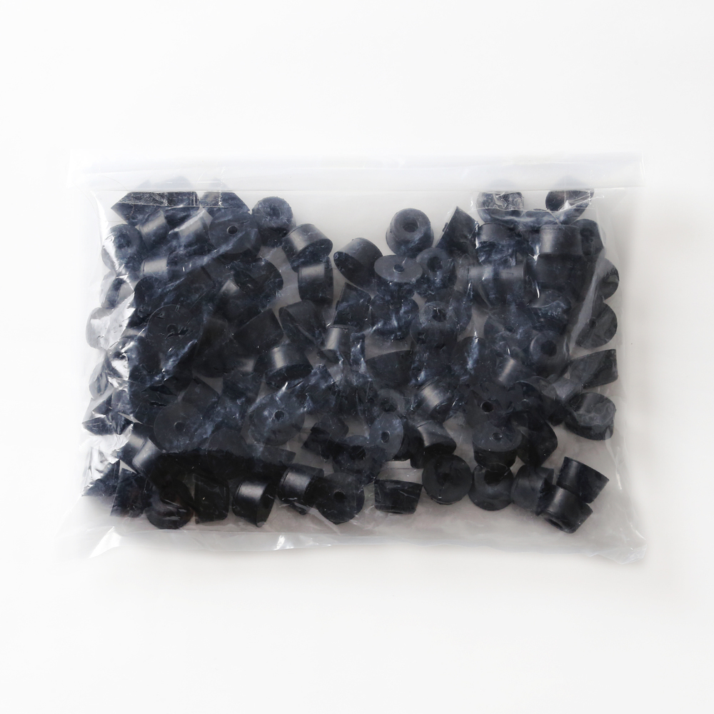 Justerbar fot, gummi, pakke med 100 K-20-P100, fra Sugatsune / LAMP (Japan) - Bilde 2