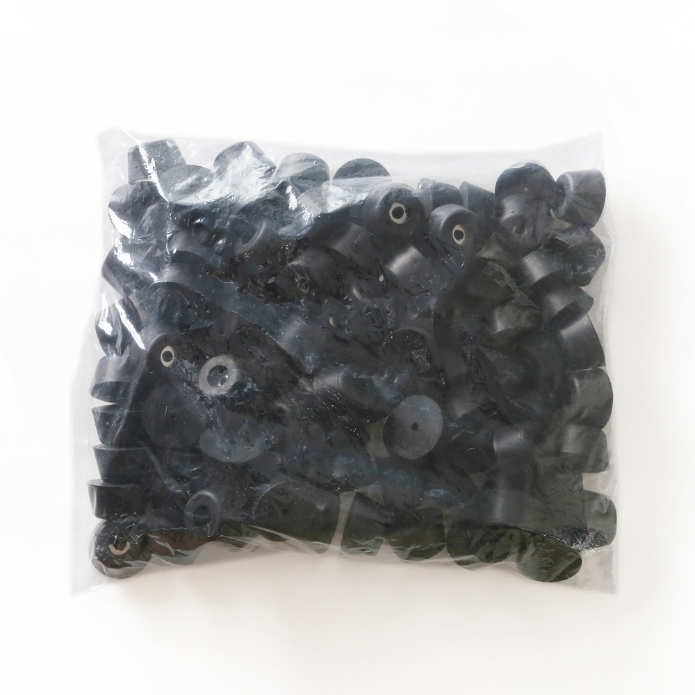 Justerbar fot, gummi, pakke med 100 K-40-P100, fra Sugatsune / LAMP (Japan) - Bilde 2
