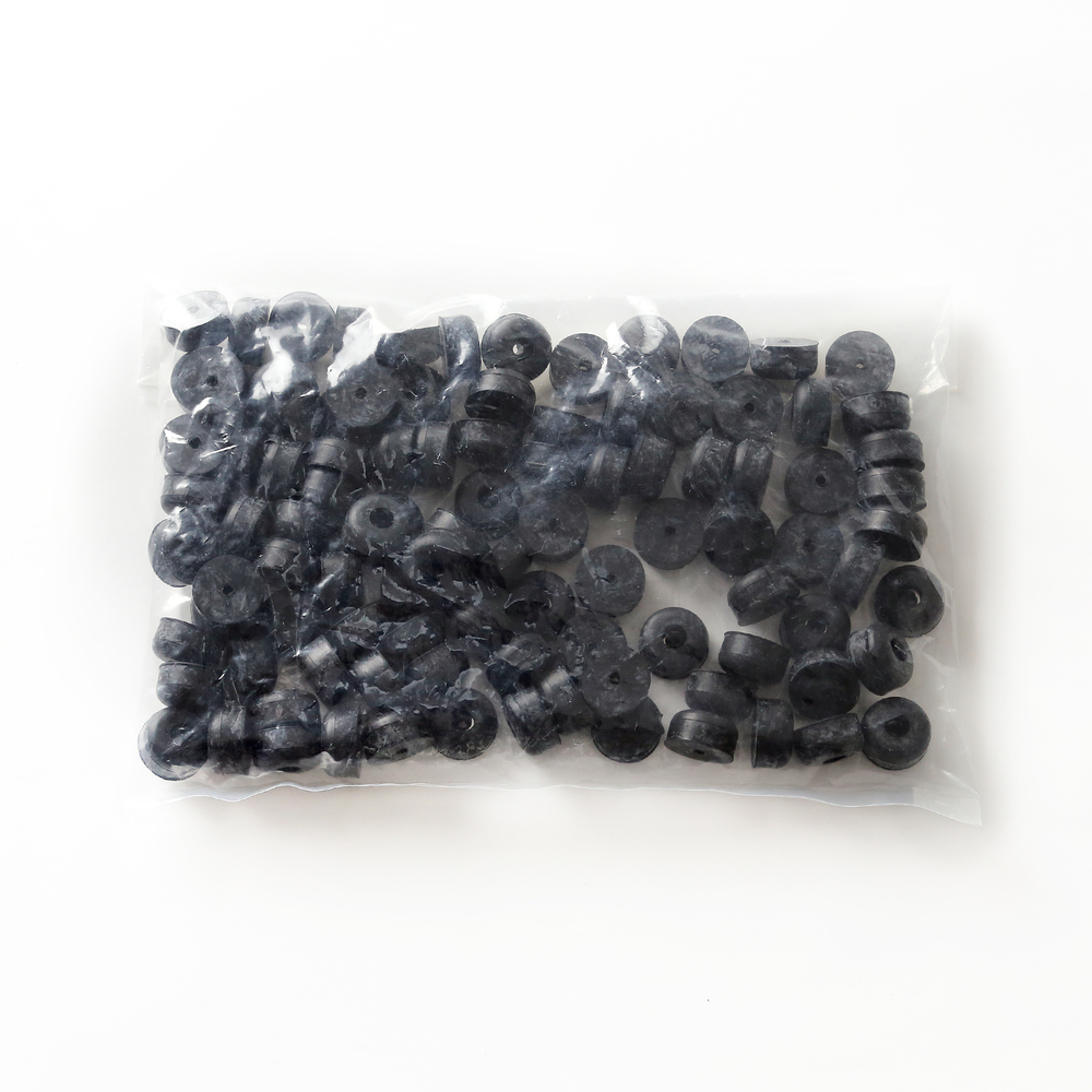 Justerbar fot, gummi, pakke med 100 SK-1910-P100, fra Sugatsune / LAMP (Japan) - Bilde 2