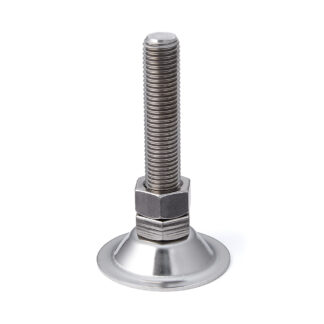 Leveling Glider, rustfritt stål ADPS75-20-100, av Sugatsune / LAMP (Japan)