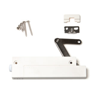 Myk klafffesting, kompakt CSD-10-TV-L-WT, av Sugatsune / LAMP (Japan)