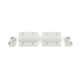 Mini hengsel, dempet, selvåpnende HG-JHS9-S-WT, av Sugatsune / LAMP (Japan)