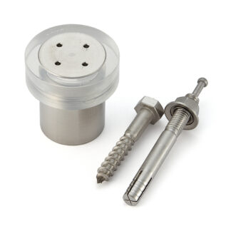 Dørstopper, rustfritt stål HT-32P, av Sugatsune / LAMP (Japan)