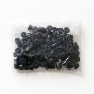 Justerbar fot, gummi, pakke med 100 K-16-P100, fra Sugatsune / LAMP (Japan)