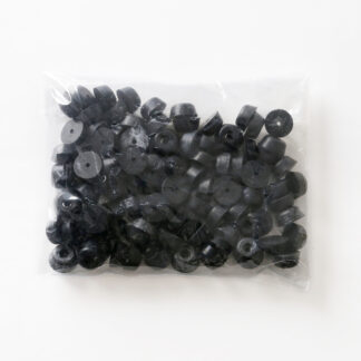 Justerbart ben, gummi, pakke på 100 K-209-P100, fra Sugatsune / LAMP (Japan)
