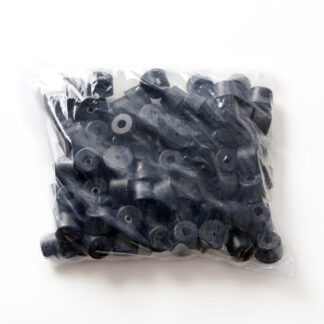 Justerbar fot, gummi, pakke på 100 K-38-P100, fra Sugatsune / LAMP (Japan)