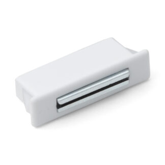 Snap-in magnetisk fluesnapper MC-FS-2W, av Sugatsune / LAMP (Japan)