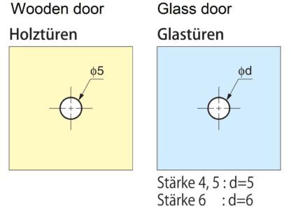 ZweiL® møbelknott i rustfritt stål, 32 mm (1,3") ZL-1906-36. Høykvalitets, solid og elegant dørhåndtak for tredører og glassdører laget av det fineste rustfritt stål V4A (SUS316) for eksklusivt interiørdesign og høykvalitetsfasiliteter fra Sugatsune / LAMP® (Japan) - Bilde 3